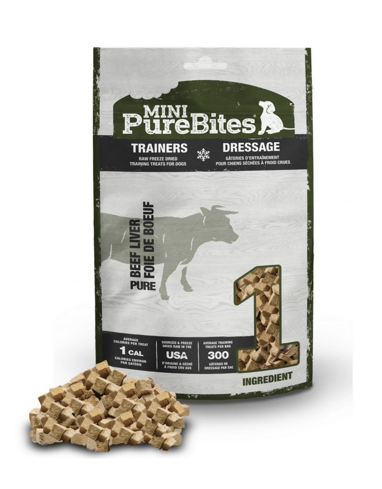 Purebites - Mini Trainers Beef Liver 85g