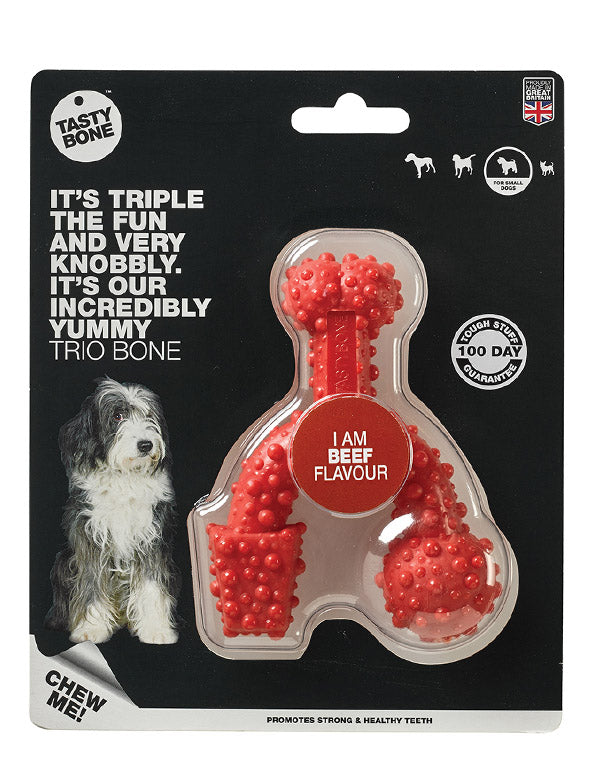 Tasty Bone - Trio Bone Toy - Chubbs Bars, Supplements - pet shampoo, Woofur - Chubbs Bars Company, Woofur Natural Pet Products - Chubbs Bars Canada